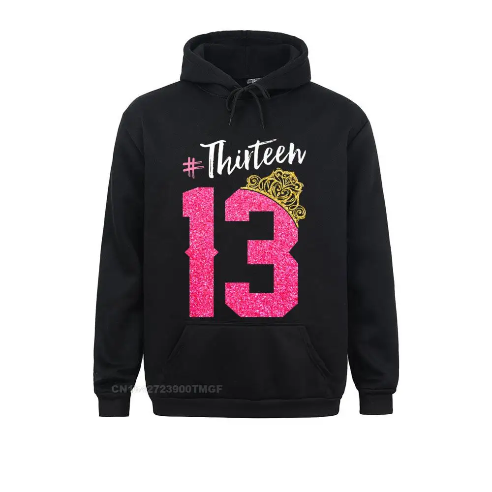 13 Years Old Official Teenager 13th Birthday Gift for Girls Premium T-Shirt__B12800 Funny Men Sweatshirts Long Sleeve Hoodies Hoods 13 Years Old Official Teenager 13th Birthday Gift for Girls Premium T-Shirt__B12800black