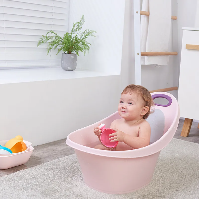 

New Style Baby Bathtub Baby Bathtub Newborns Thick Anti-slip Tub Bath Bucket