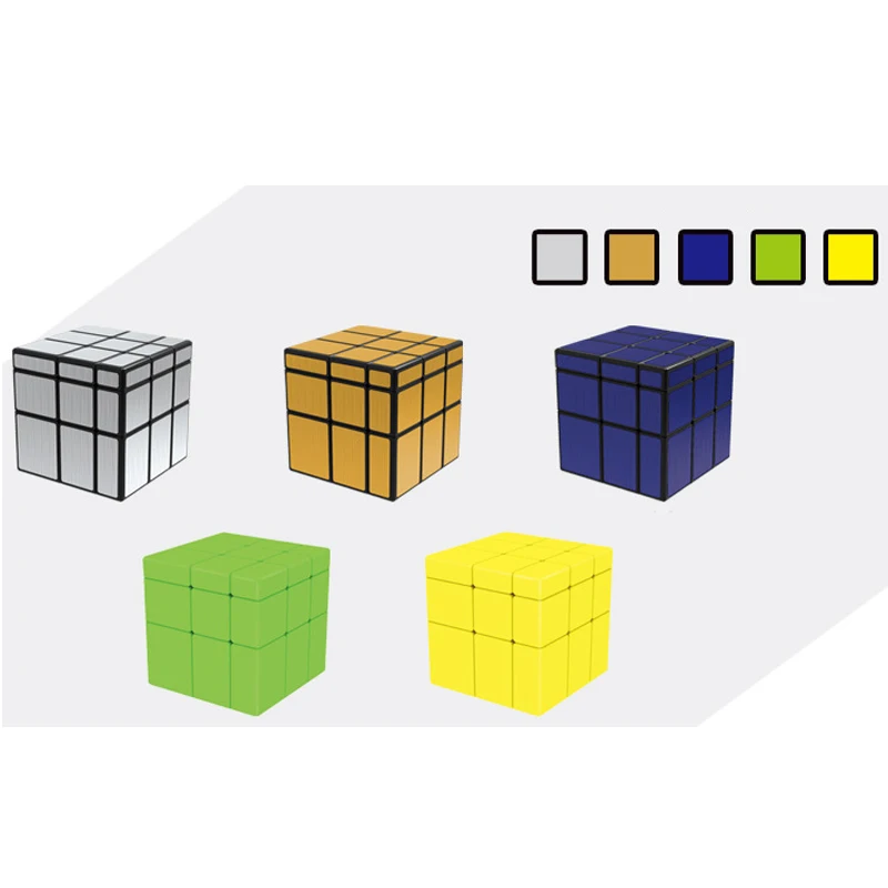 QIYI 3X3X3 литое покрытие золото матовый neo Мини-Волшебный куб головоломка Скорость Профессиональный Cubo Magico обучающая игра Детские Кубик-рубик кубик рубика