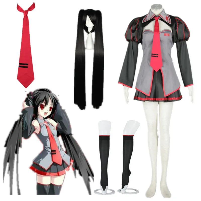 Vocaloid Zatsune Miku косплей костюм на Хэллоуин