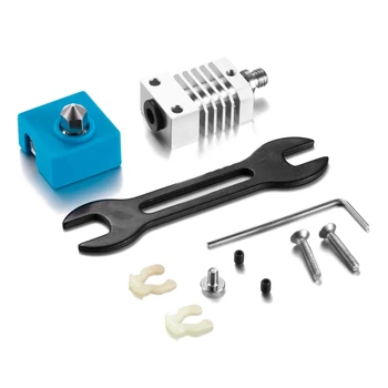 

ABKT-3D Printer Accessory 0.4Mm All Metal Hotend Kit for Creality Cr-10 / Cr-10S /Cr-10/Cr-10 Mini/Cr-20 /Cr-20 Pro Ender 2 3 5