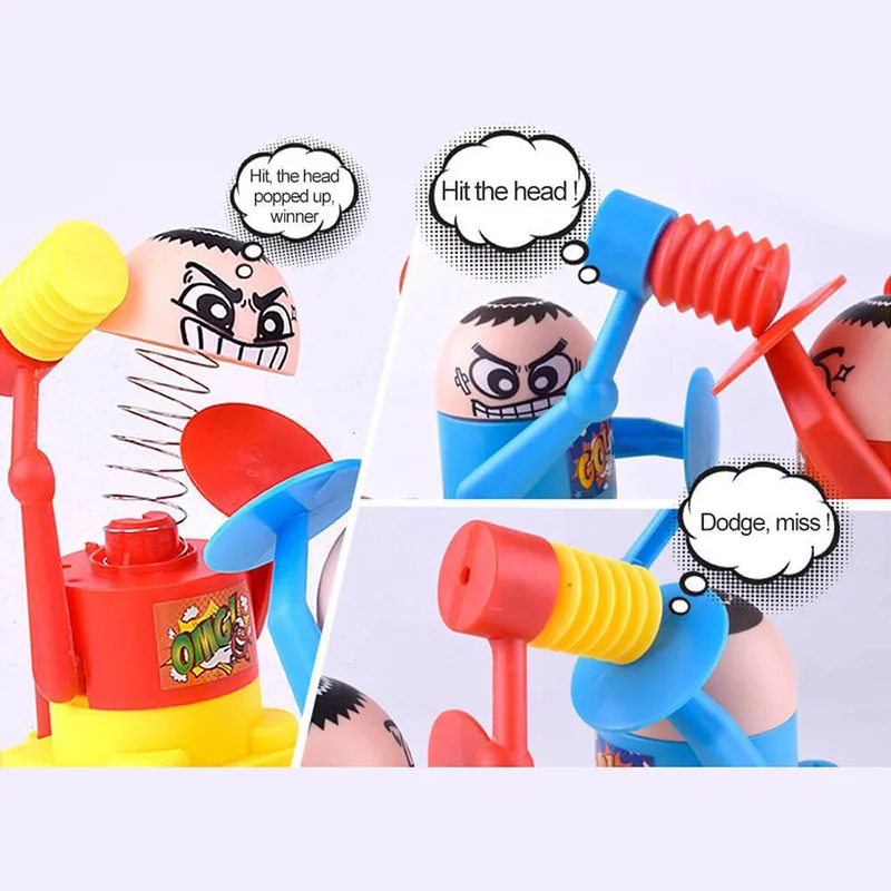  Battle Robot Hammer Toys Table Games Pressure Reduction Toy for Family Party Game BM88