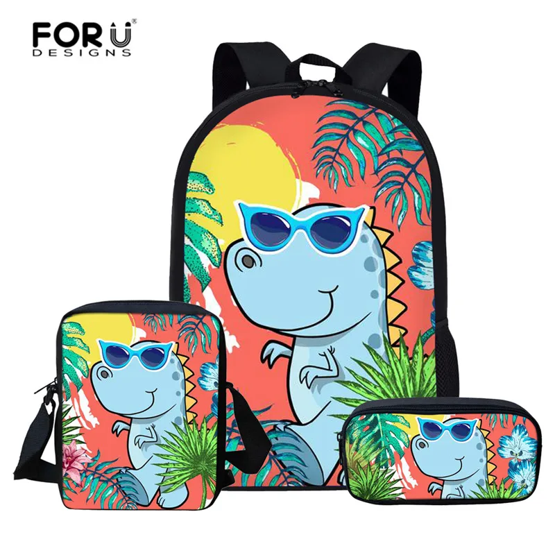 FORUDESIGNS/детские школьные рюкзаки для девочек детская пижама в виде костюма динозавра для мальчиков детские школьные рюкзаки набор рюкзаков школьный детский рюкзак mochila infantil - Цвет: Z5157CEK