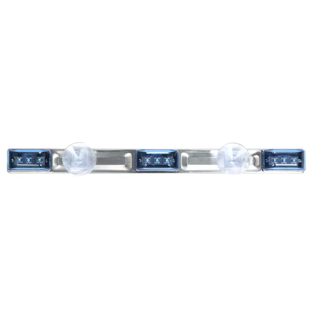 Car Interior LED Light Strip Universal for Truck Vehicle Decorative LED Lamp 9 Blue LED 2 Meters Cable New Car Accessories 4