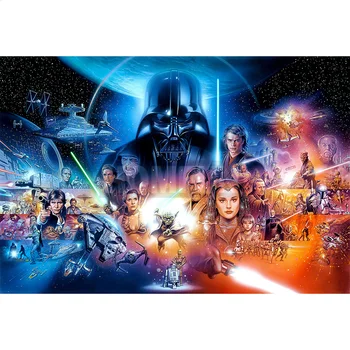 

Full Square/Round Drill 5D DIY Diamond Painting "star wars" 3D Embroidery Cross Stitch Mosaic Home Decor Gift