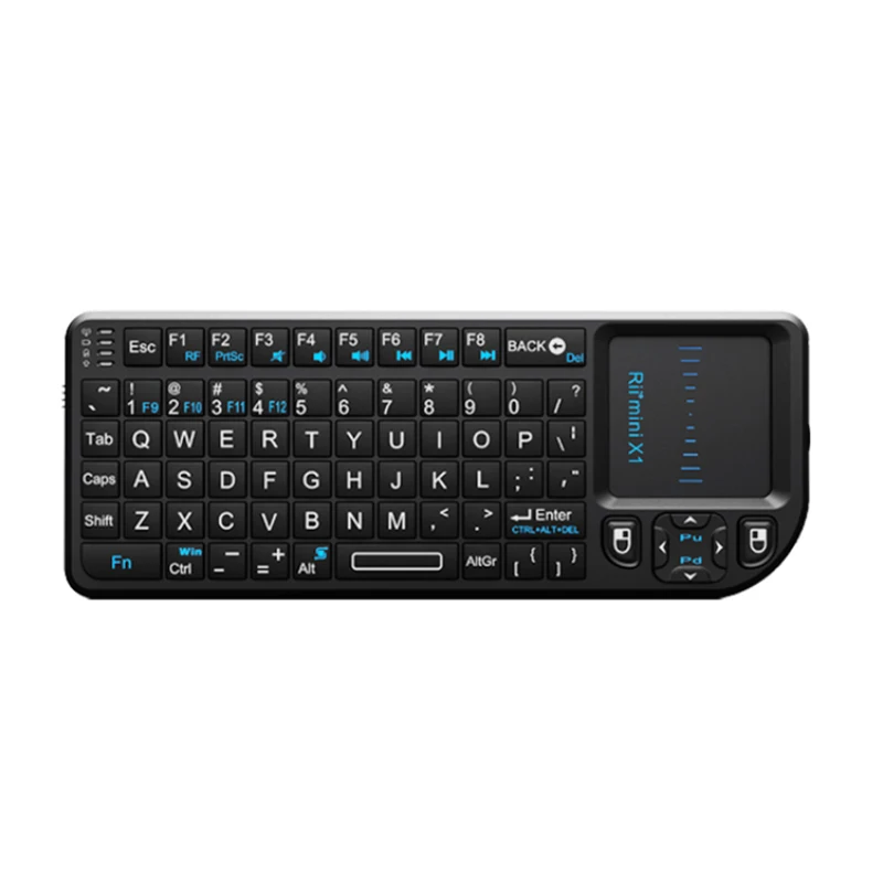 Mini Handheld 2.4G Wireless Keyboard With Touchpad Mouse Universal