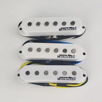 

Made in Korea Wilkinson Premium 60's WVS Alnico V Single Coil Guitar Pickups White