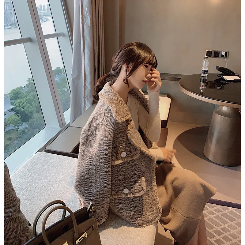 remarkable MISHOW 2019 Winter Women Elegant Thick Coat Fashion Female Temperamental Lapel Single-breasted Long