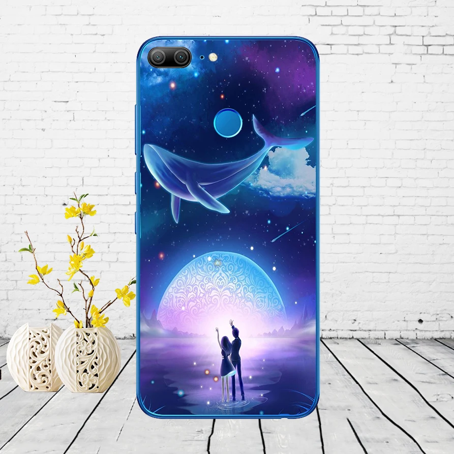 I37 5,6" huawei Honor 9 Lite чехол Мягкий Силиконовый ТПУ чехол для huawei Honor 9 Lite задняя часть корпуса Honor 9 Lite чехол - Цвет: I37