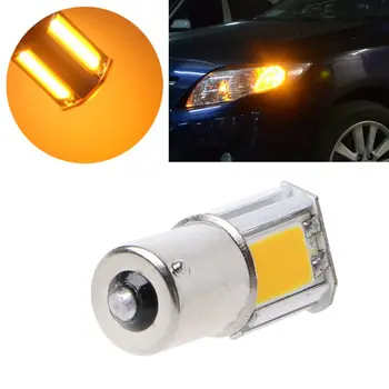 

BA15S 27 SMD LED 1156 PY Amber/Yellow Indicator Turn Signal Light Bulb Globe