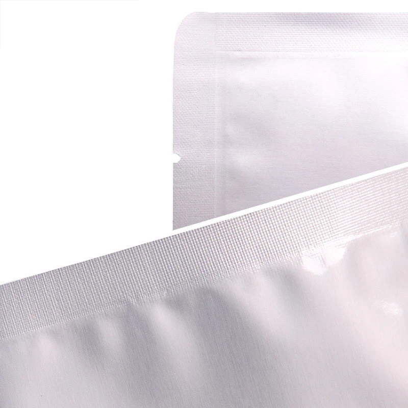 100pcs Silver Vacuum Sealer Aluminum Foil Mylar Heat Seal Bags Storage Pouches For Home Kitchen Tools Oxygen Barrier