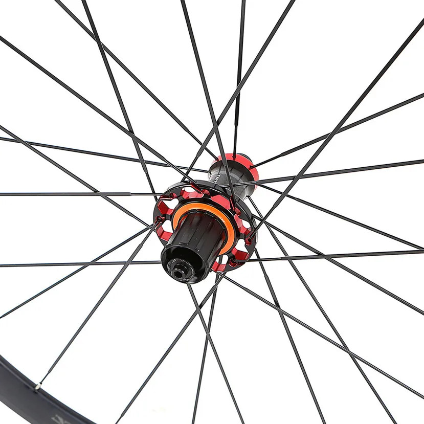 Cheap RS ultra-light 700C wheels carbon fiber hub 4 sealed bearings aluminum alloy 36mm rims colorful decal road bike wheel set 4 Cheap RS ultra-light 700C wheels carbon fiber hub 4 sealed bearings aluminum alloy 36mm rims colorful decal road bike wheel set 4