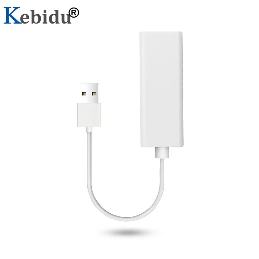 Kebidu USB к RJ45 Lan адаптер Сетевая карта RD9700 высокая скорость для Mac OS Android планшетный ПК ноутбук с системой windows XP 7 промо