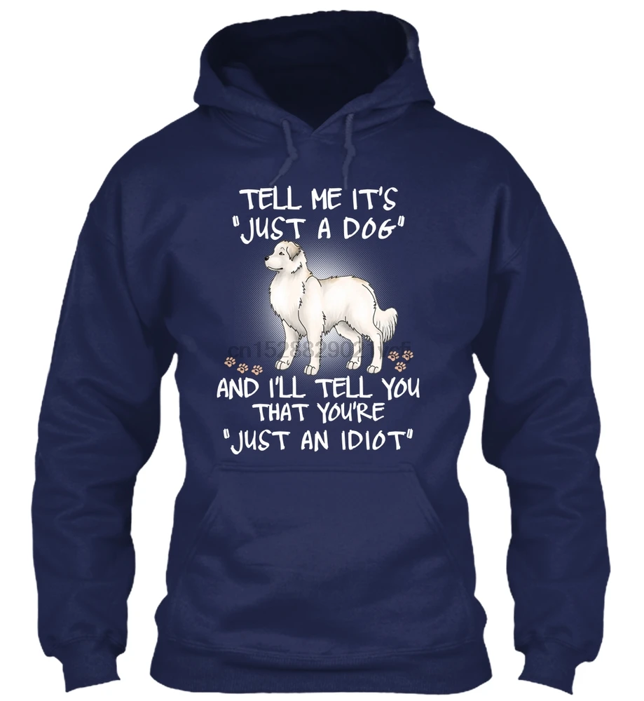 Мужская толстовка с длинным рукавом Love With My Great Pyrenees(3) женская уличная одежда