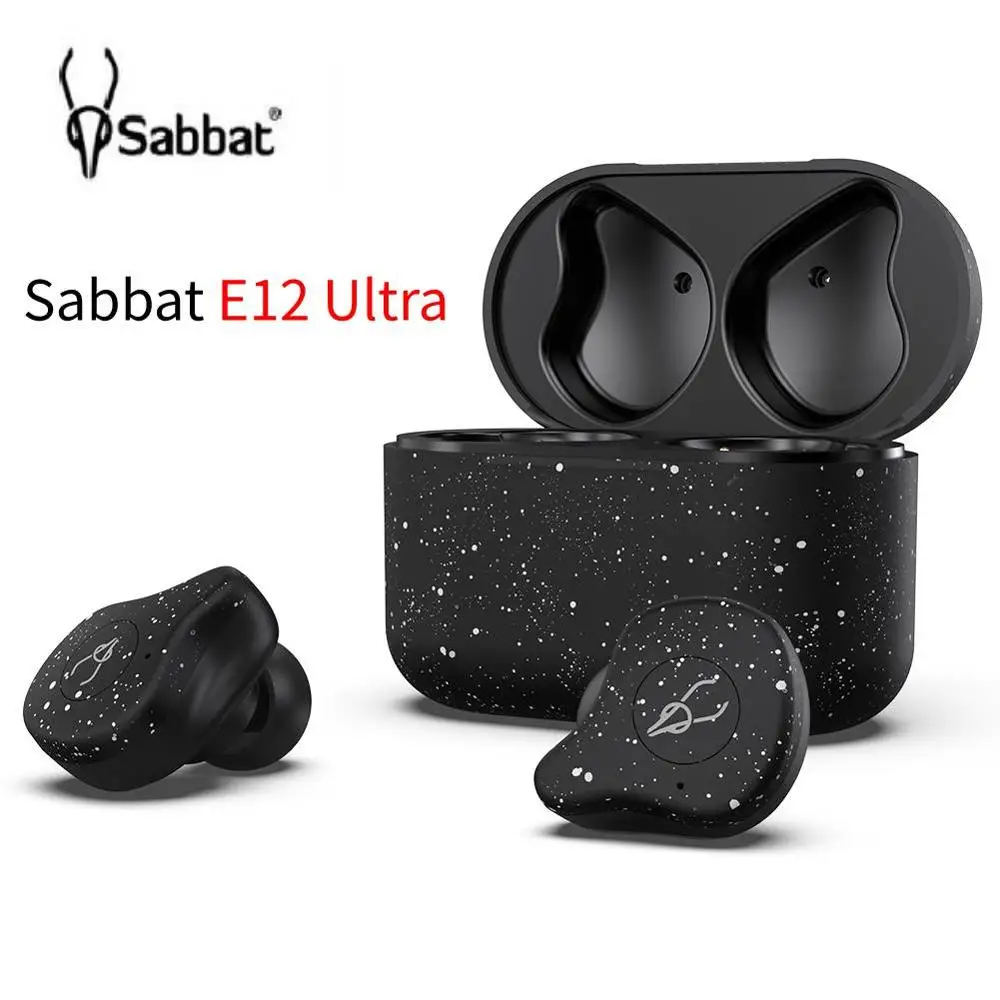 Sabbat E12 Ultra TWS беспроводные QCC3020 гарнитура с шумоподавлением спортивные Hi-Fi стерео