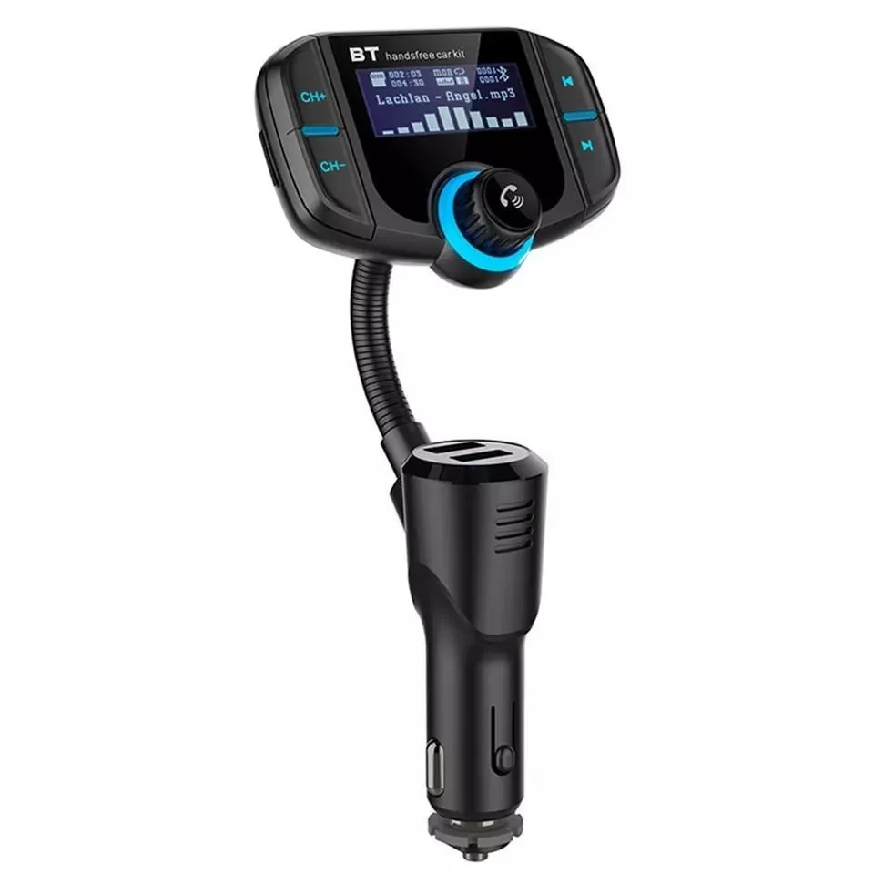 Linktech Rf 11 FM передатчик с ЖК-дисплеем и управлением с 4,8 Ач быстрой зарядки выход Mp3 плеер Qualcomm 3,0