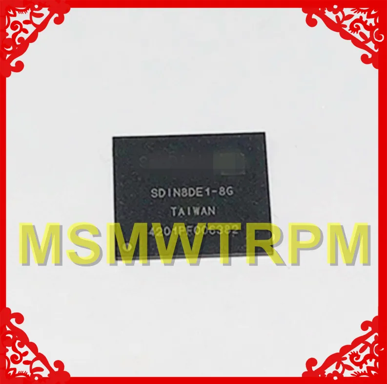 

SDIN8DE1-8G BGA153Ball EMMC4.5 4.5 8GB Mobilephone Memory New original and Second-hand Soldered Balls Tested OK