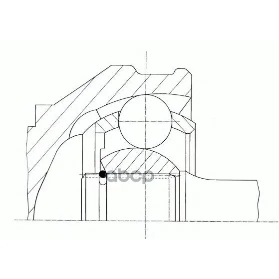 Шрус Наружн К-Кт Toyota: Auris 07- GKN(Loebro) арт. 305252