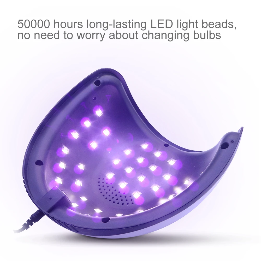 Сушилка для ногтей 39LED, двойной светильник, лампа для отверждения всех гелей с датчиком, лампы для маникюра, таймеры, профессиональные инструменты для дизайна ногтей
