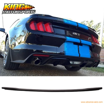 

Fit For 15-16 Ford Mustang GT Trunk Spoiler Painted Shadow Black # G1 - ABS