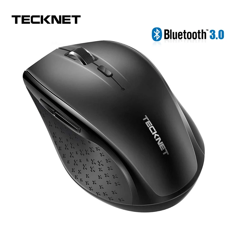 Tecknet Bluetooth Беспроводной Мышь 2.4 г 2600/2000/1600/1200/800 Точек на дюйм для ноутбука Тетрадь PC компьютер