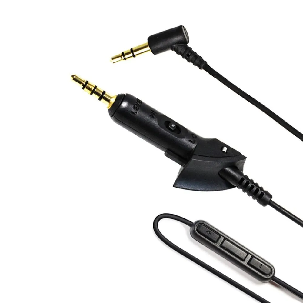 Замена аудиокабеля Khopesh для Bose QC3 QC 3 QC15 QC25 OE2 OE2i AE2 AE2i AE2w кабель для наушников Bose шнур iOS Android Mic