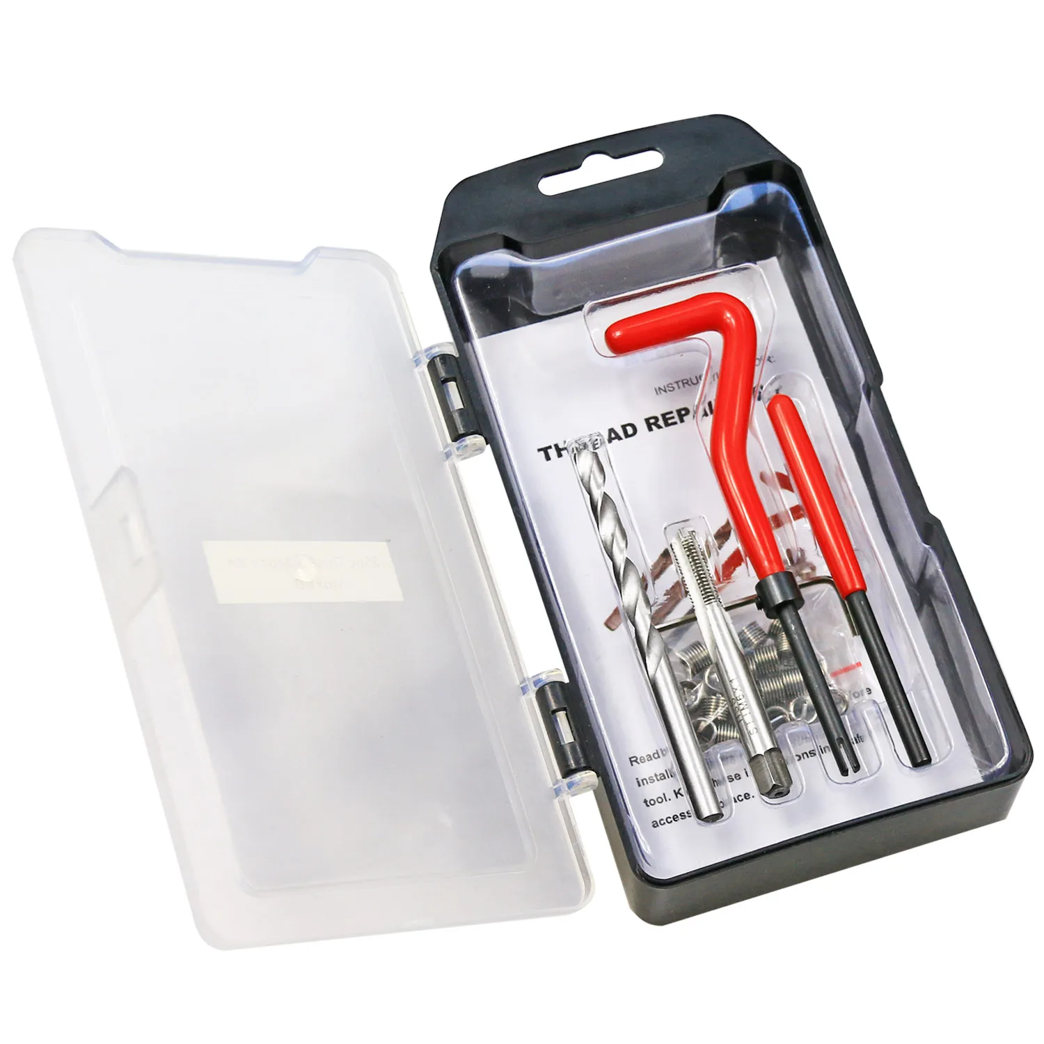 Car Thread Repair Kit M6*1.0mm Thread Tool Spanner Wrench Inserts Drill