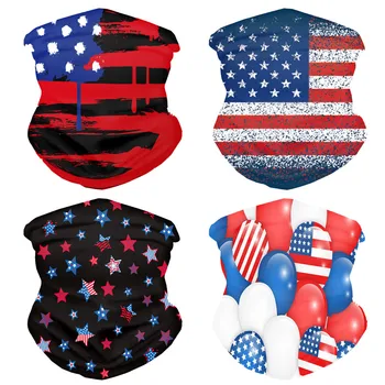 

Bandanas 4 Pack Unisex Outdoor Headband Scarf Neck Windproof Sun Protection Bike Turban Neck Windproof Sun Protection