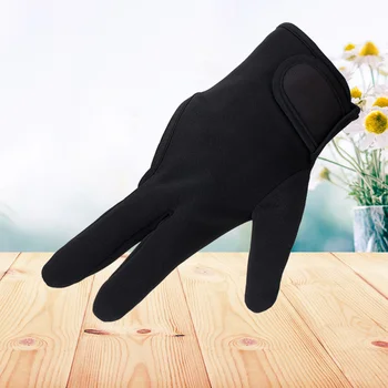 

Hairdressing Glove 3 Fingers Heat Resistant Insulation Hairdressing Tool Finger Glove Salon Hair Utensil for Kitchen or Straight