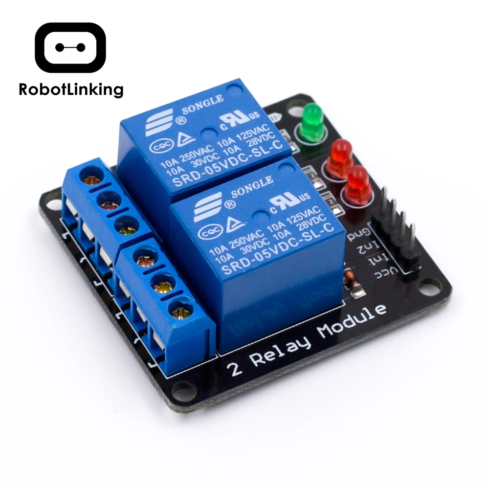 2-канальный релейный модуль без светильник муфта для Arduino PIC ARM DSP AVR Raspberry Pi |