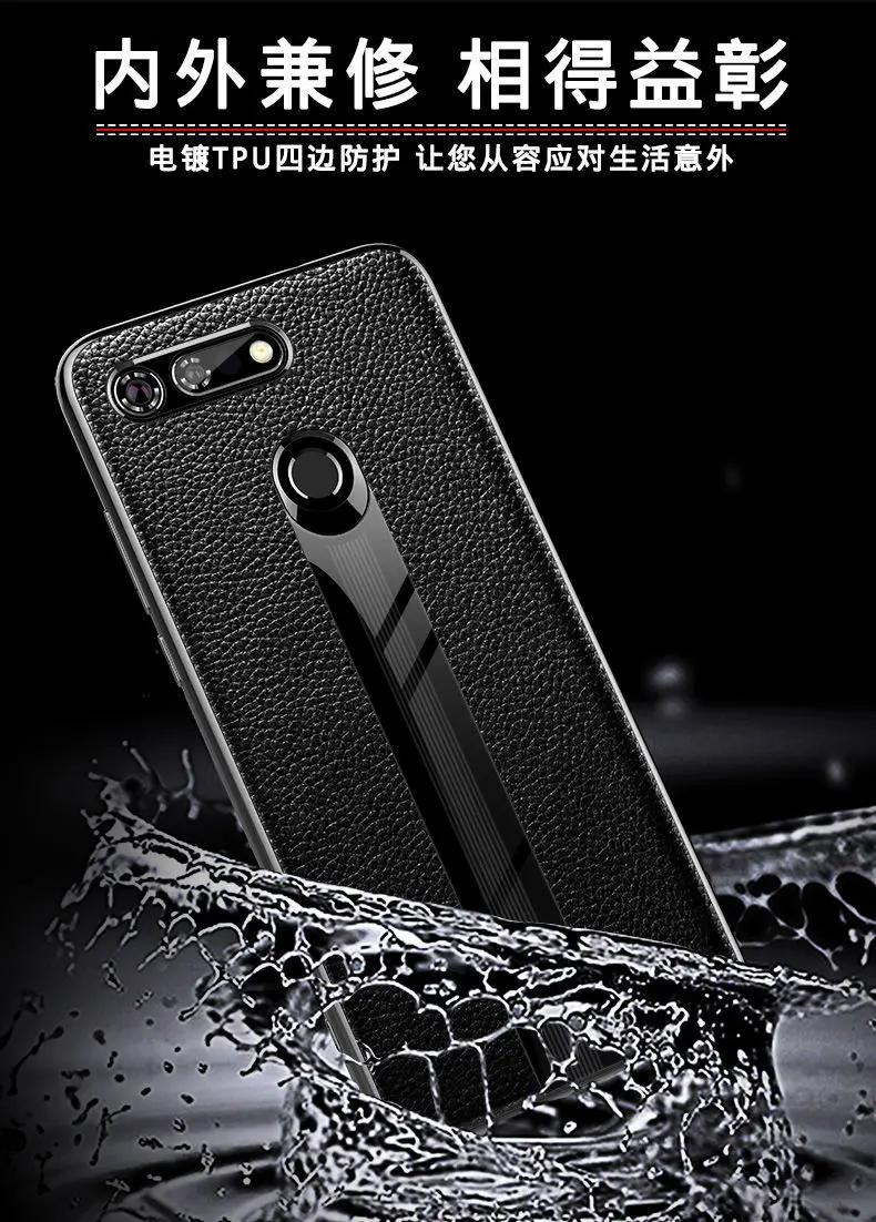 Для huawei Glory V20 ручная оболочка из натуральной кожи Honor защита кожаный Чехол Мужской 20i ультратонкий Pct Shell Al10 женские телефонные чехлы