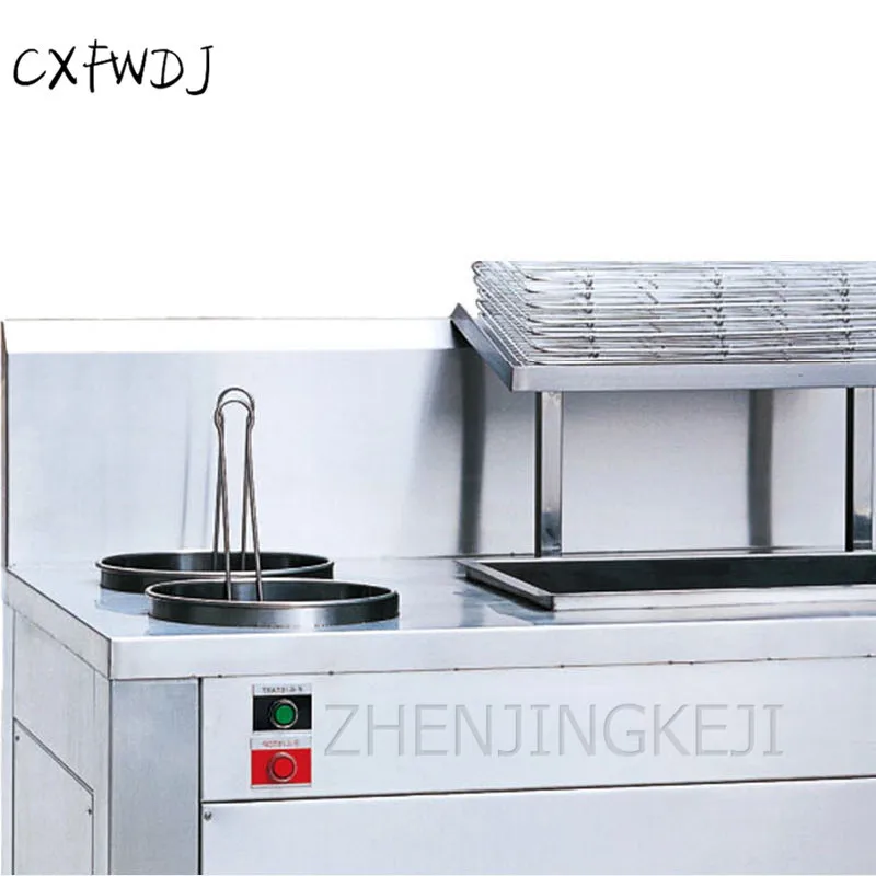 BS-1200 Electric Breading Table flour Table Small Wrap Machine Food Processing Machine Fried Chicken Burger Shop Dedicated