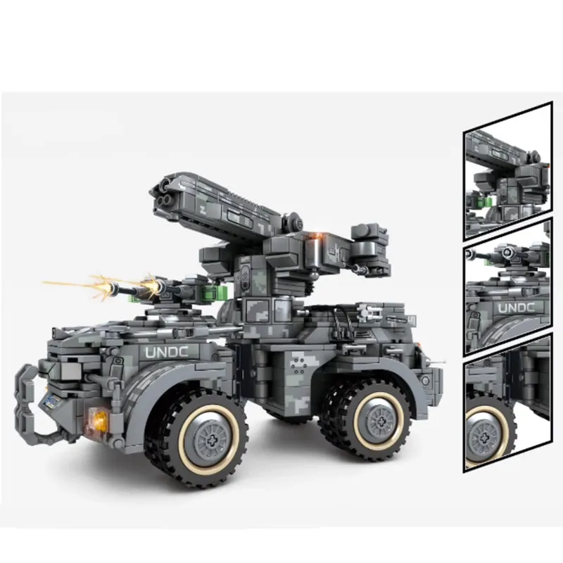 

2019 World War 2 WW2 Army Tank Armored Vehicle Self-Propelled Artillery Soldier Figures Building Blocks Bricks Toys Juguetes