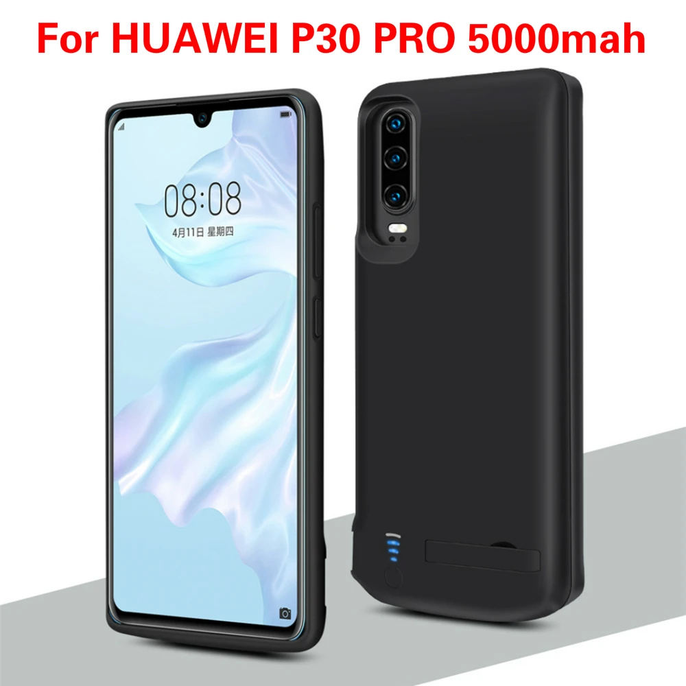 Аккумулятор чехол для huawei P30 5000mah внешний аккумулятор зарядное устройство чехол для huawei P30 Pro зарядное устройство чехол - Цвет: P30 Pro 6.47 inch