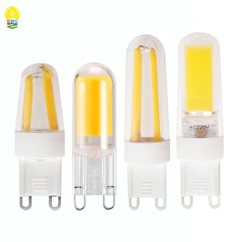 

Mini LED bulb G9 Lamp AC 220V COB LED light source 2W 4W cold warm white Lighting Lights replace Halogen Spotlight Chandelier