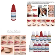 22 шт. Перманентный пигмент, косметический Перманентный карандаш для бровей, подводка для глаз, чернила для татуажа губ, Перманентная краска для тела, инструменты для красоты InkArt