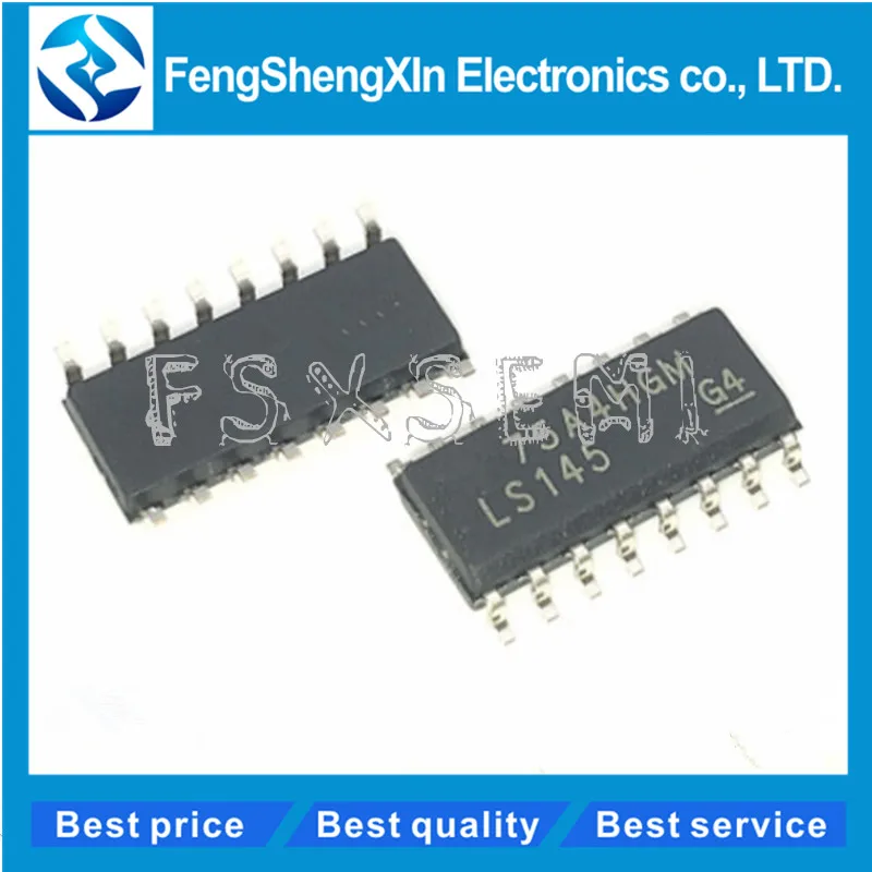 5 шт./лот SN74LS145DR LS145 лапками углублением SOP-16 BCD-TO-DECIMAL декодеры/драйверы IC