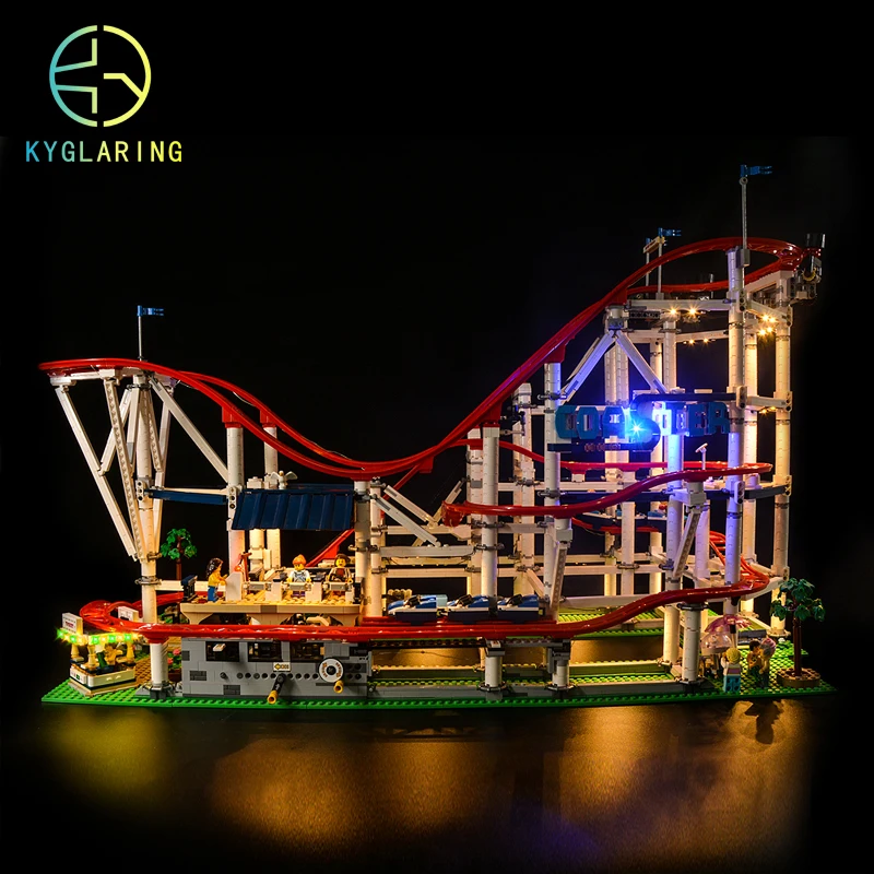 Kyglairng LED Light Up Kit For LEGO 10261 Creator Roller Coaster Toys Building Blocks Model (The Not Included) | Лампы и освещение