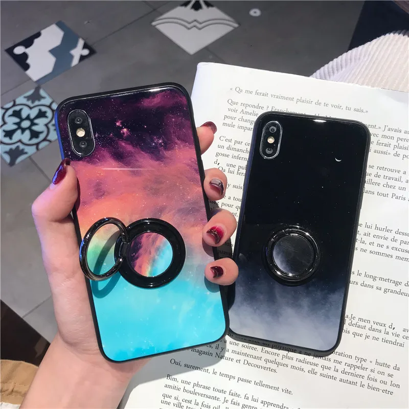 IMIDO красивый чехол для мобильного телефона со звездой для IPhone X XS Max XR Шикарный чехол для мобильного телефона со звездой для 78 p/6 6sp Чехол для мобильного телефона