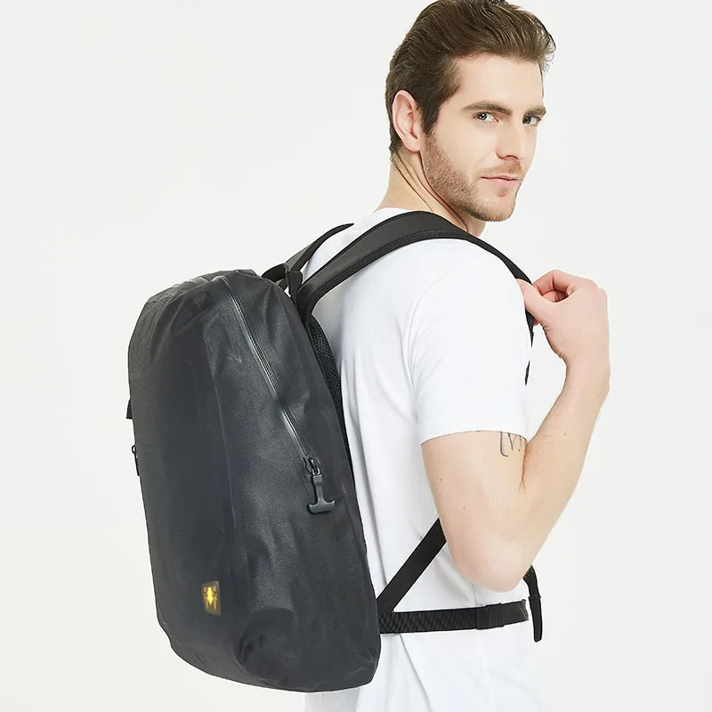 Airtight Waterproof and Submersible Bag Laptop Backpack zipper Business Travel Anti Theft Slim Computer Bag