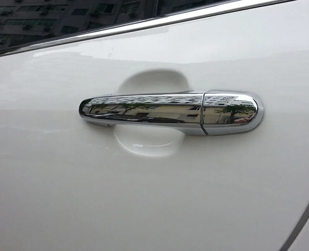 Для Toyota Hilux Vigo 2005-2013 Fortuner 2012- хромированная боковая крышка ручки двери