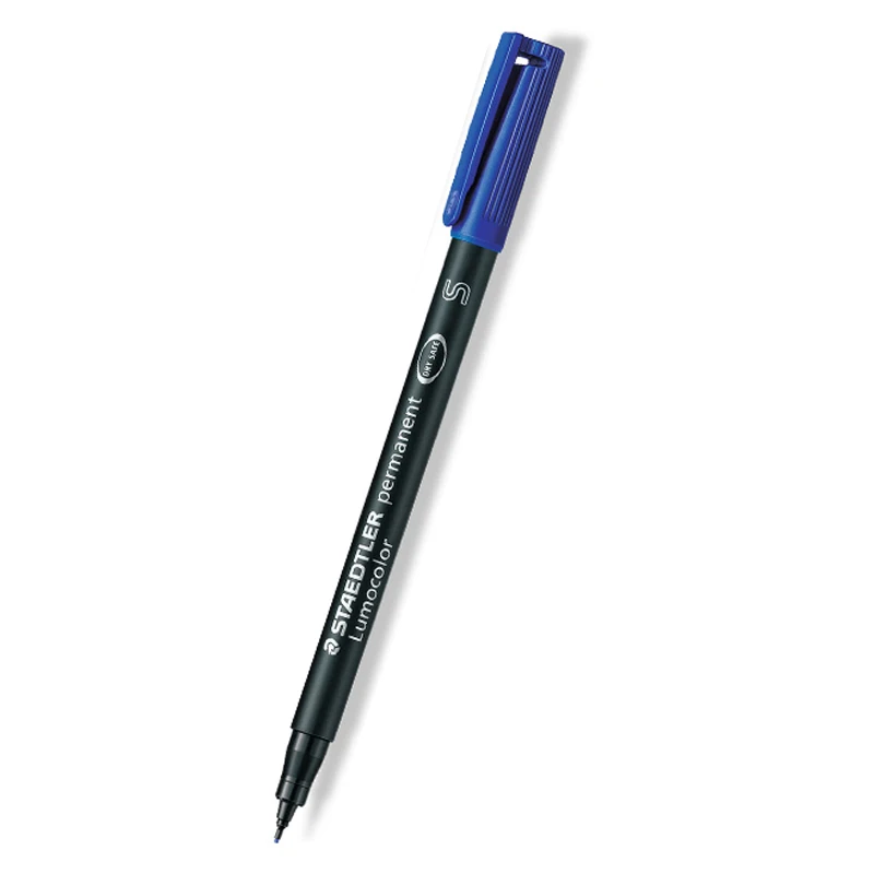 Permanent Marker Pen Marker Pens Permanent Marker Permanent Markers Paint Marker Pen Markers Pen Art Markers Paint Pen Art Marker Pen STAEDTLER 313s Permanent Marker Pen Waterproof Oil Paint Fine Tip Wallet Black Blue Green Red Draw for CD Graffiti Metal Glass