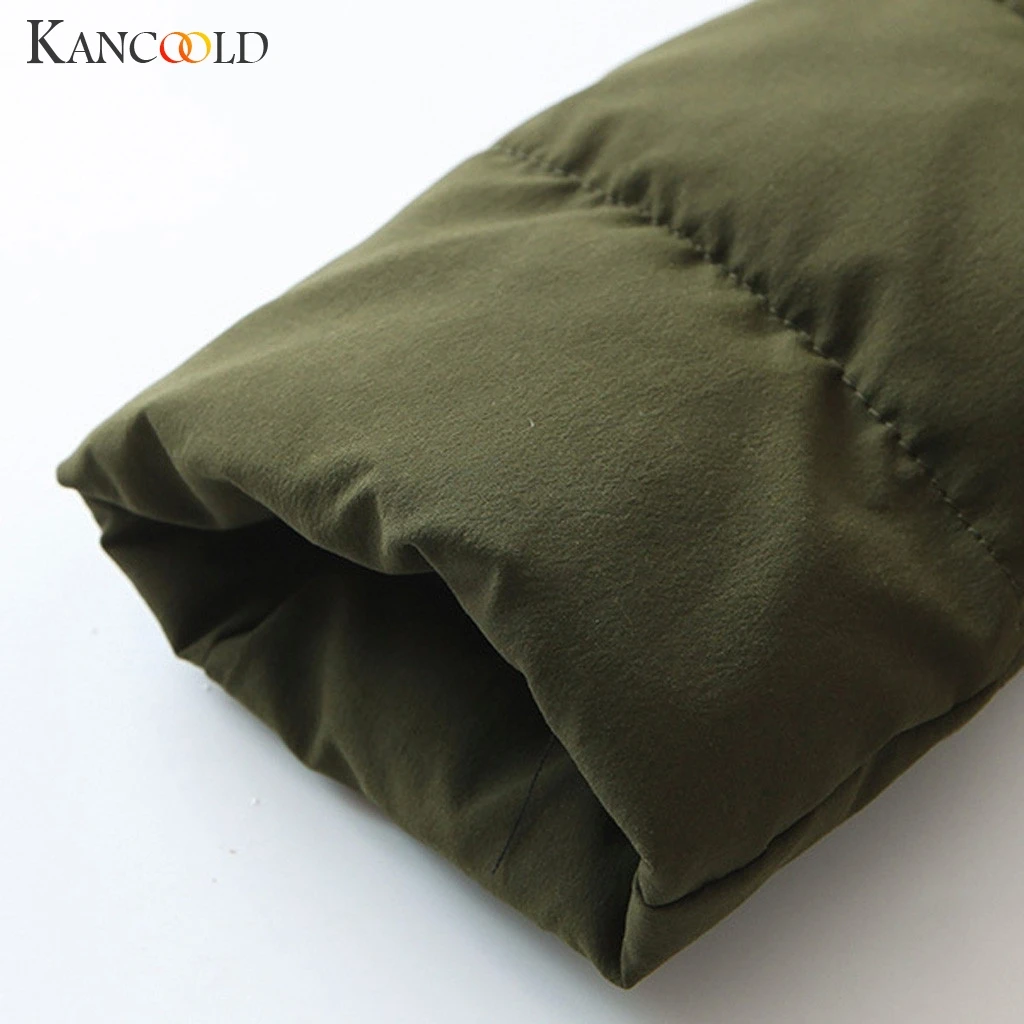 KANCOOLD пальто, зимняя теплая куртка с капюшоном, Толстая теплая тонкая куртка, пальто контрастного цвета, модные новые пальто и куртки для женщин 2019AUG21