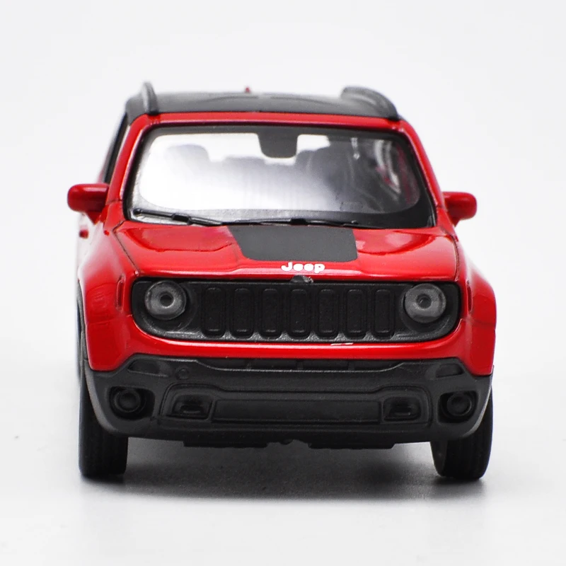 Welly 1/36 jeep Renegade SUV Alloy Car Model Diecasts Metal Off-road Vehicles Model Simulation Door Can be Opened Childrens Gift 4