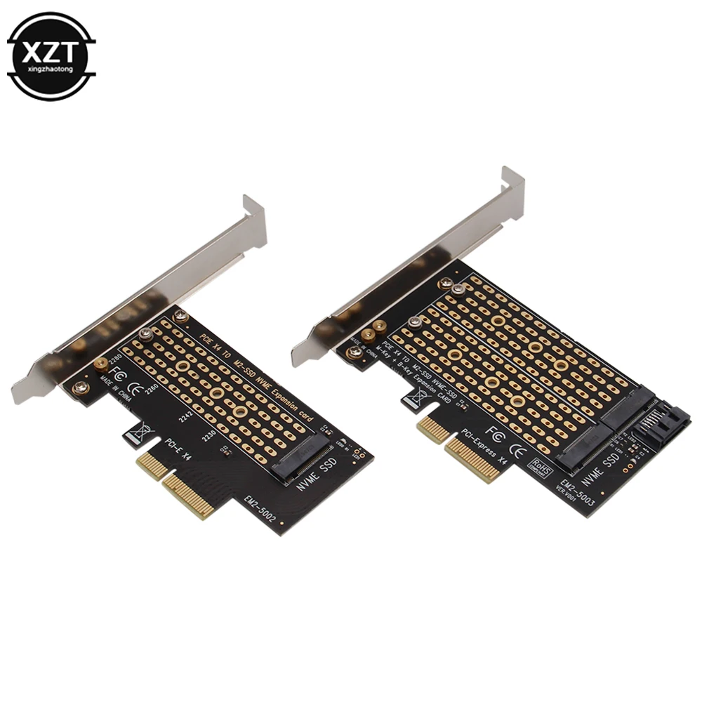 Ngff M2 Ssd Pci E 4x Slot Adapter Card Key M2 Sata Adapter Card B Key Ngff Ssd Pc Hardware