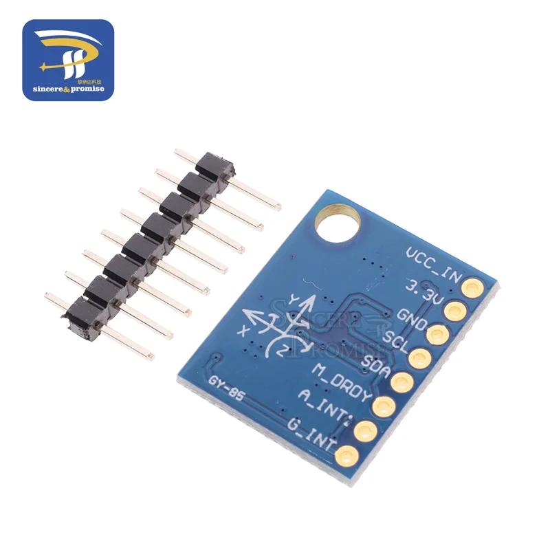 Модуль датчика BMP085 модуль 3V 5V 9 Axis (ITG3205 + ADXL345 HMC5883L) 6dof 9DOF IMU|sensor module|module sensorsensor sensor |