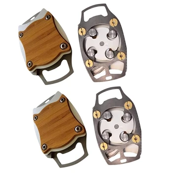 

FashionMetal Can Opener Screw Cap Jar Multifunctional Opener Effortless Openers, for 8-19 Oz Beverage Cans Bar Kitchen Tool