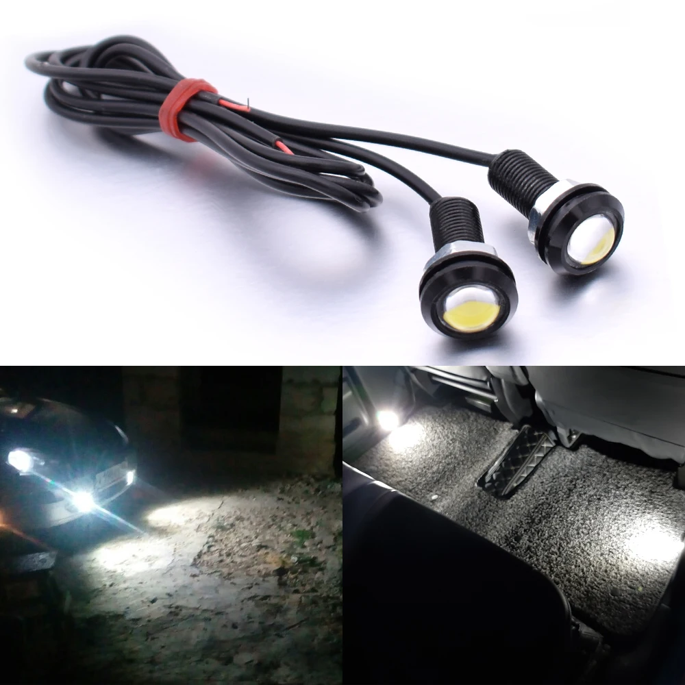 Eagle Eye LED Car Screw Light Daytime Running Lights DRL Parking Signal Lamp For Yamaha TX125 Adventure MT07 MT09 MT10 |