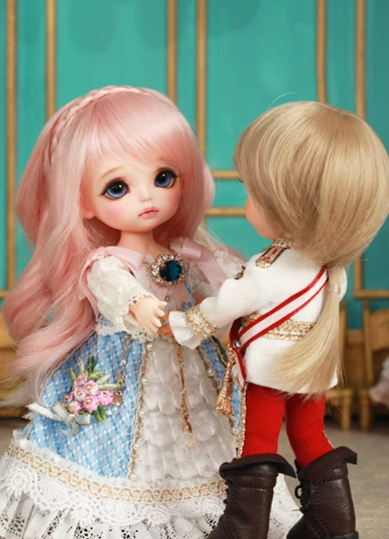 Высокое качество bjd 1/8 кукла Золушка желтый счастливый 10th Юбилей ограниченное хобби игрушка в подарок модель лучший подарок