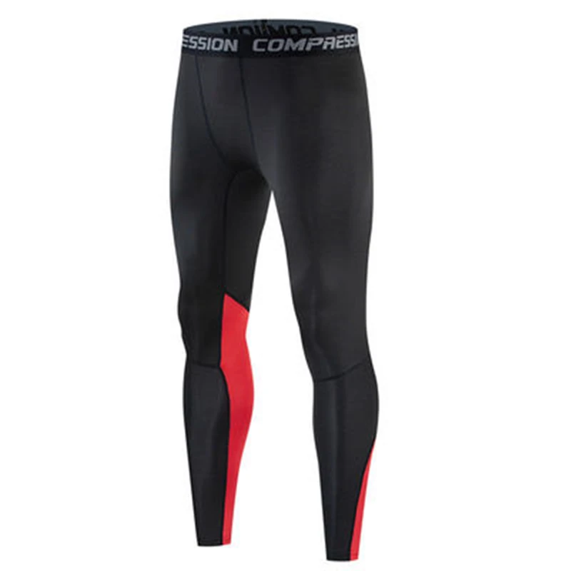 Sports Leggings Compression Pants Men Jogging Long Trouser Outdoors Fitness Cycling Basketball Gym Tights Boy